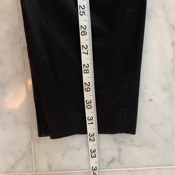 Mexx cropped black cotton pants. - Picture 4 of 7